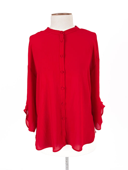 Zara | Red Casual Top | Size XS