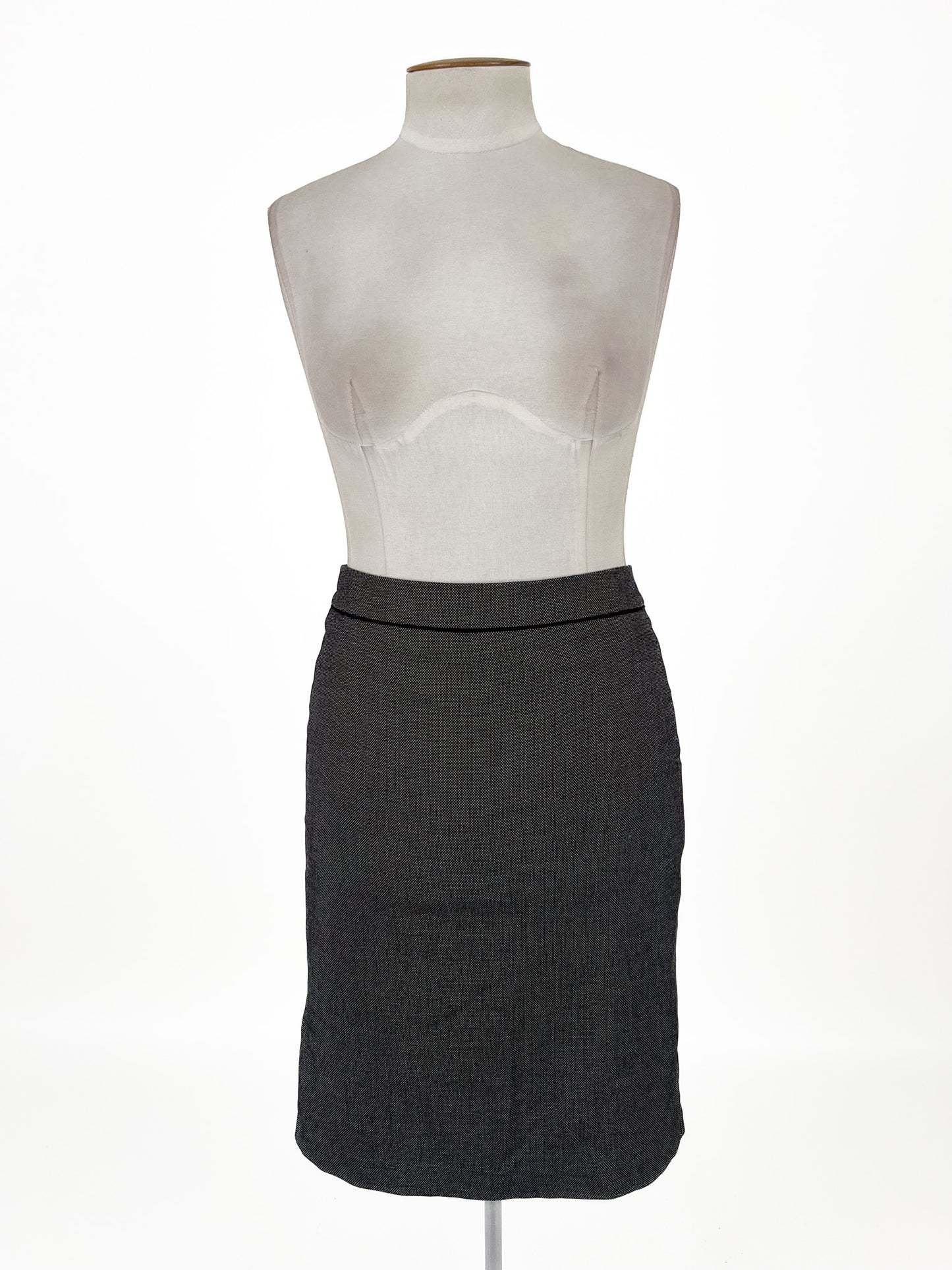 Jacqui.E | Grey Workwear Skirt | Size 10