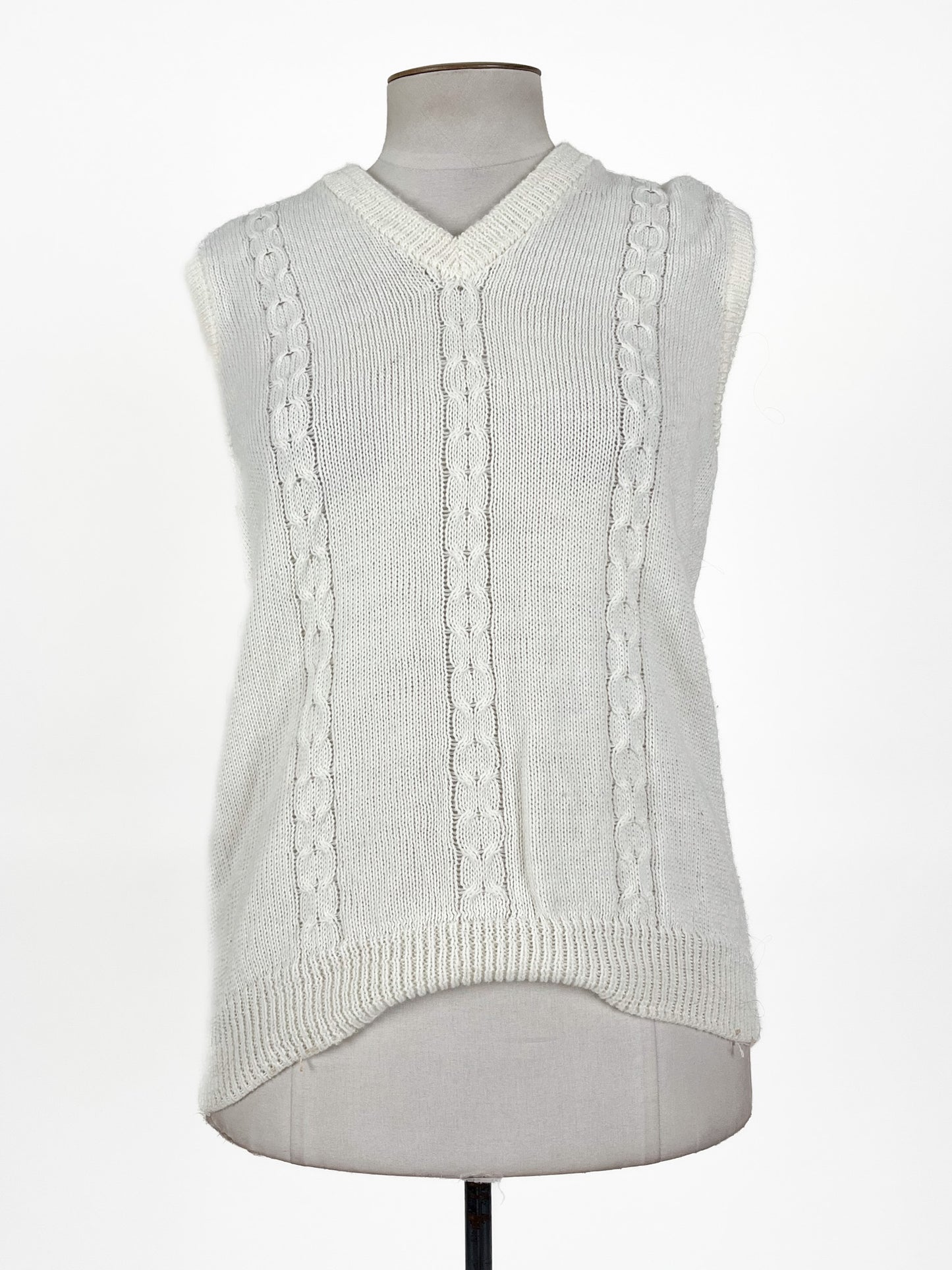 Unknown Brand | White Casual Top | Size L