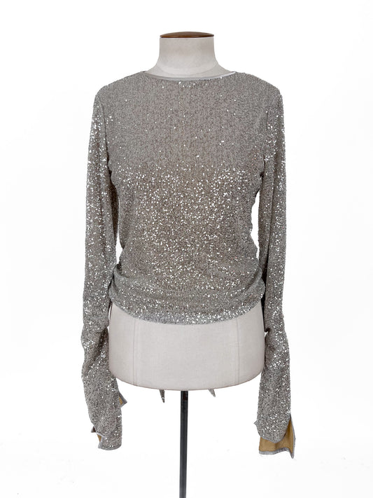Still Still London | Grey Cocktail Top | Size 10