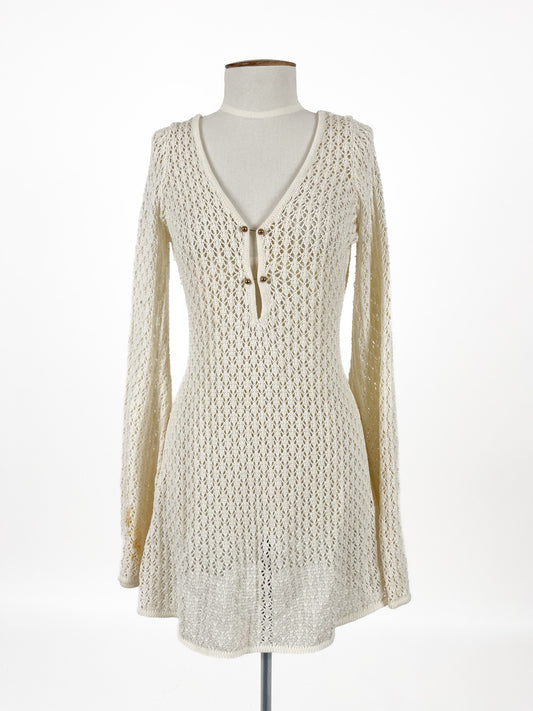 Unknown Brand | White Casual/Cocktail Dress | Size S