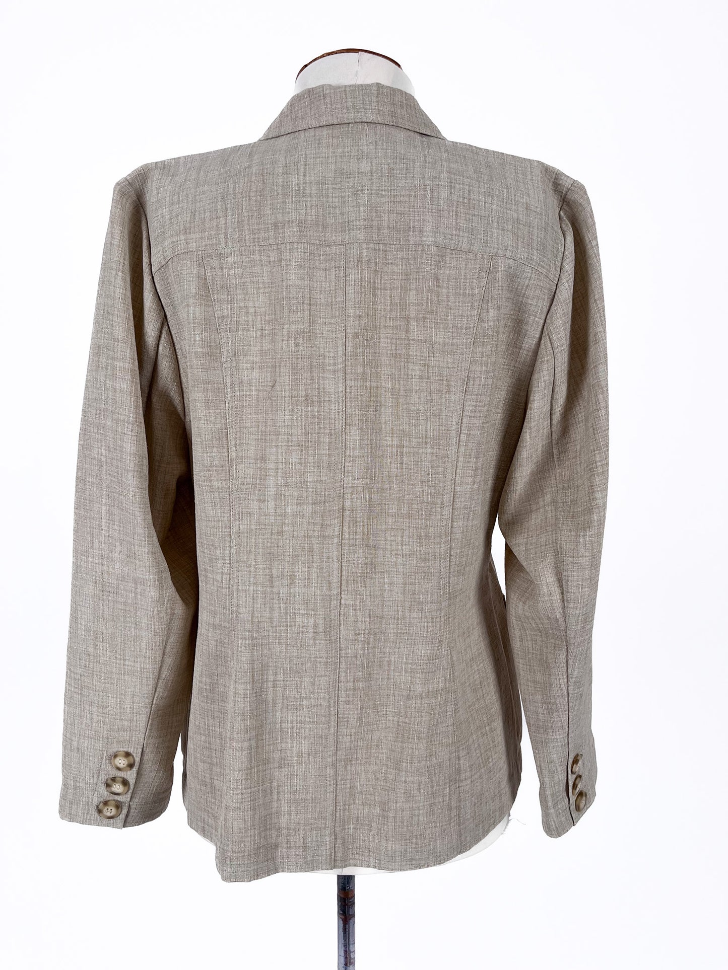 Mitchell | Beige Workwear Jacket | Size 10