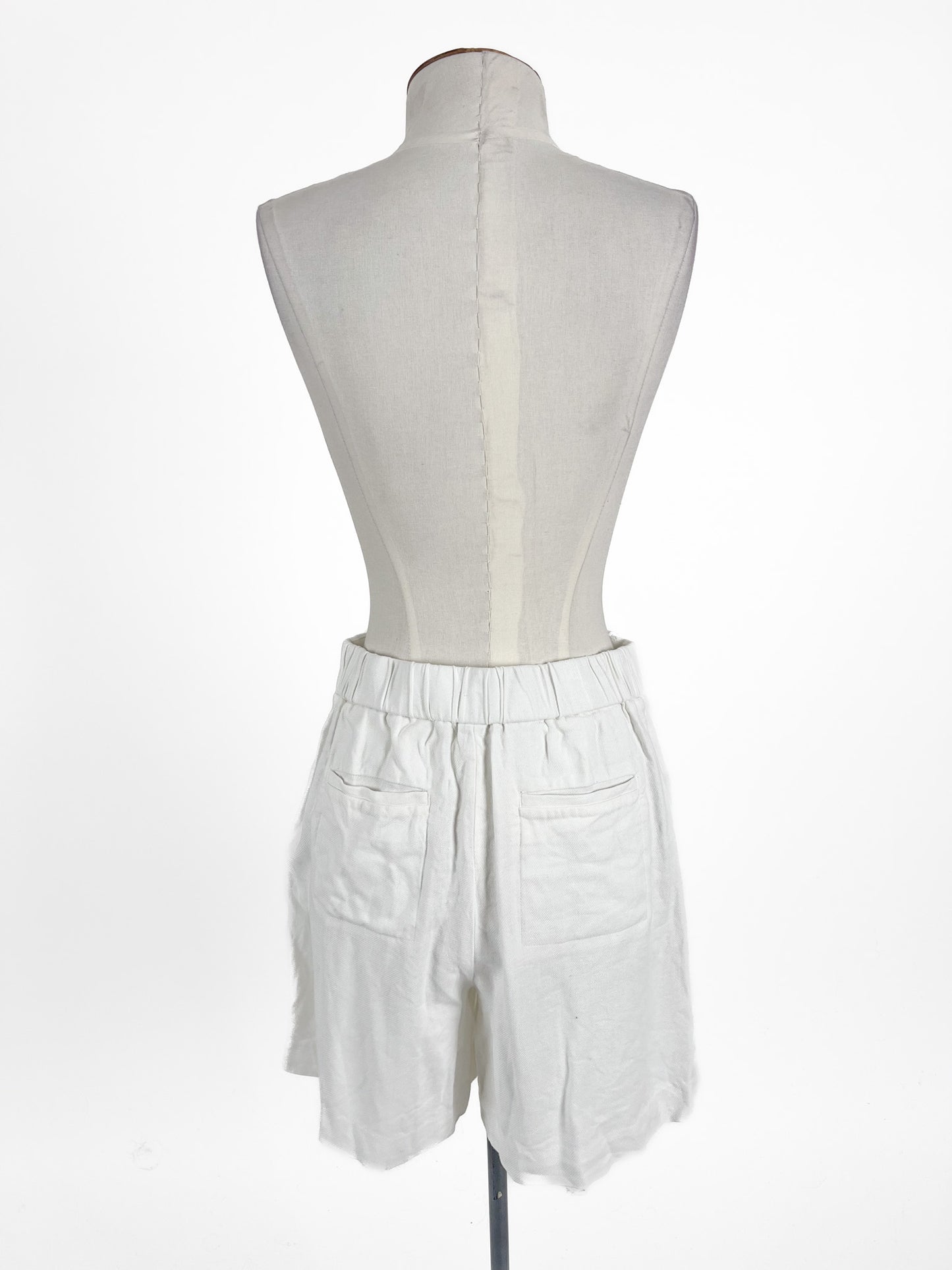 A + G | White Casual Shorts | Size S