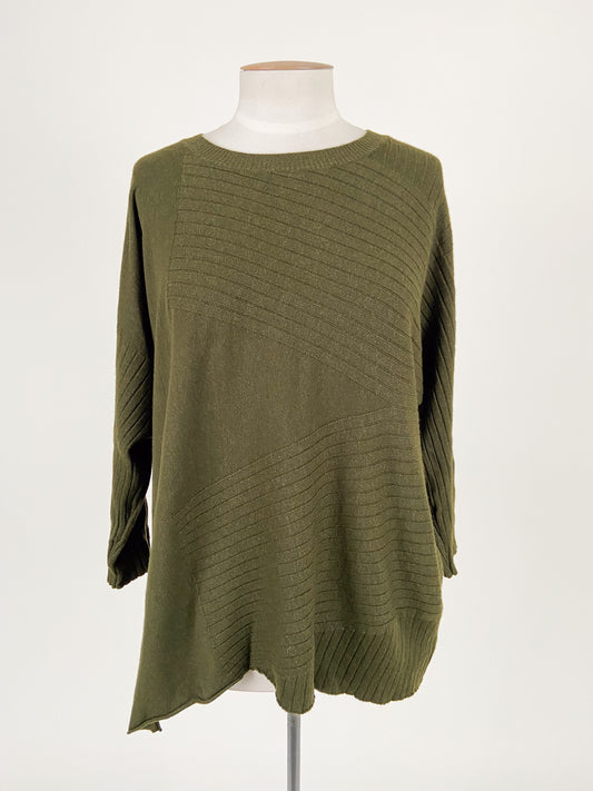Isle of Mine | Green Casual Jumper | Size OS