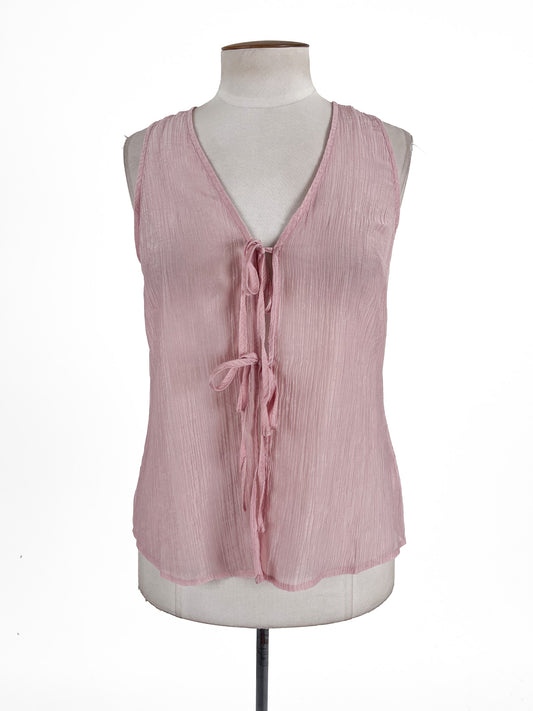 SNDYS | Pink Casual/Cocktail Top | Size L