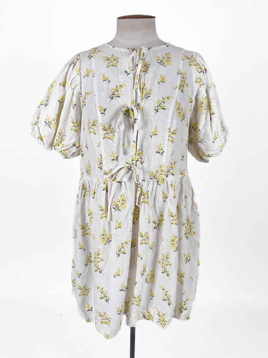 H&M | White Casual Dress | Size M