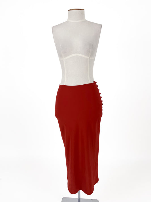 Glassons | Orange Casual Skirt | Size 8