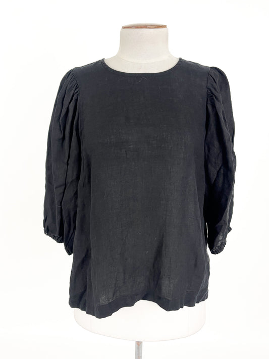 Decjuba | Black Casual/Workwear Top | Size 8