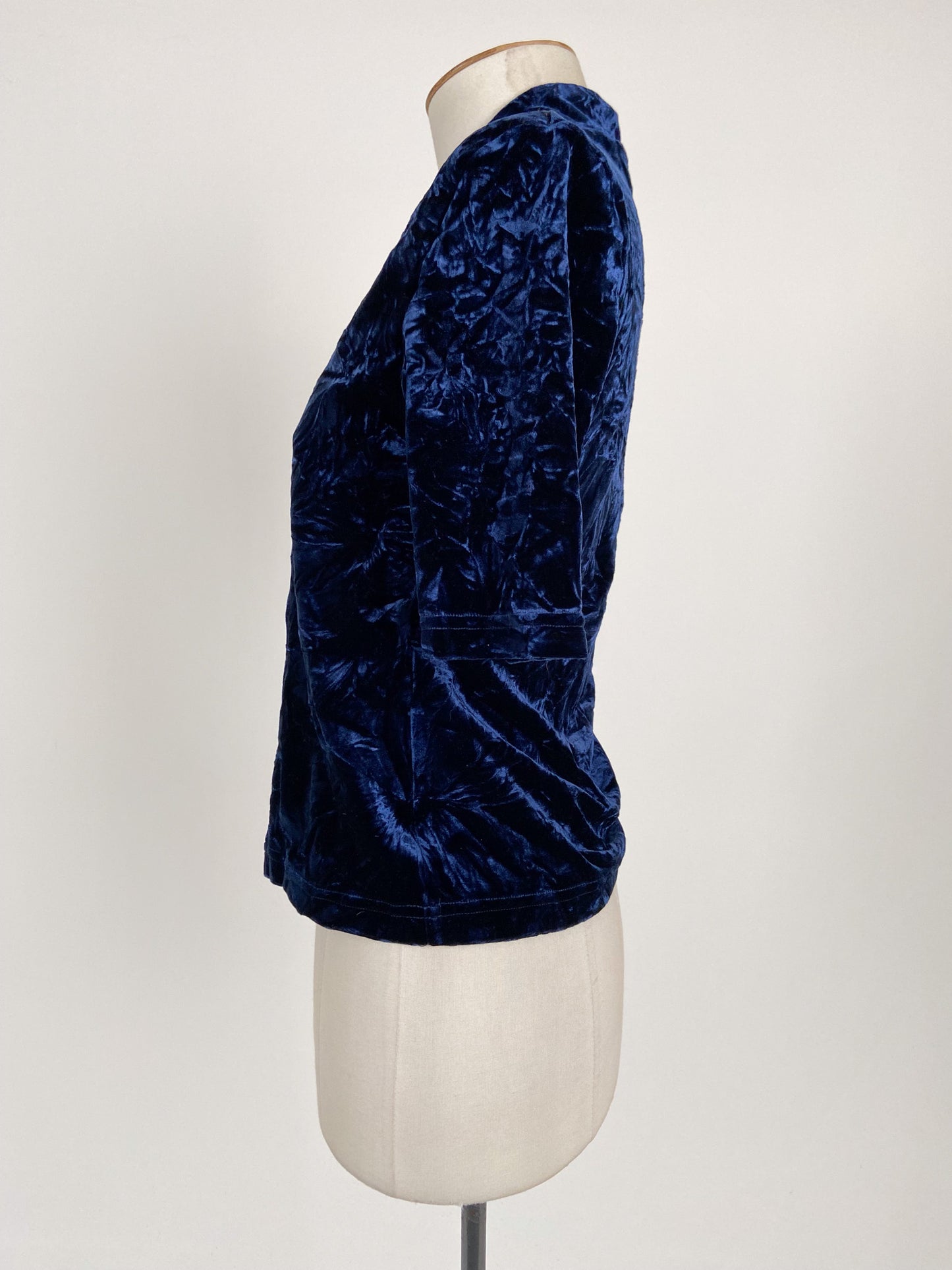 Annah Stretton | Blue Workwear Top | Size S