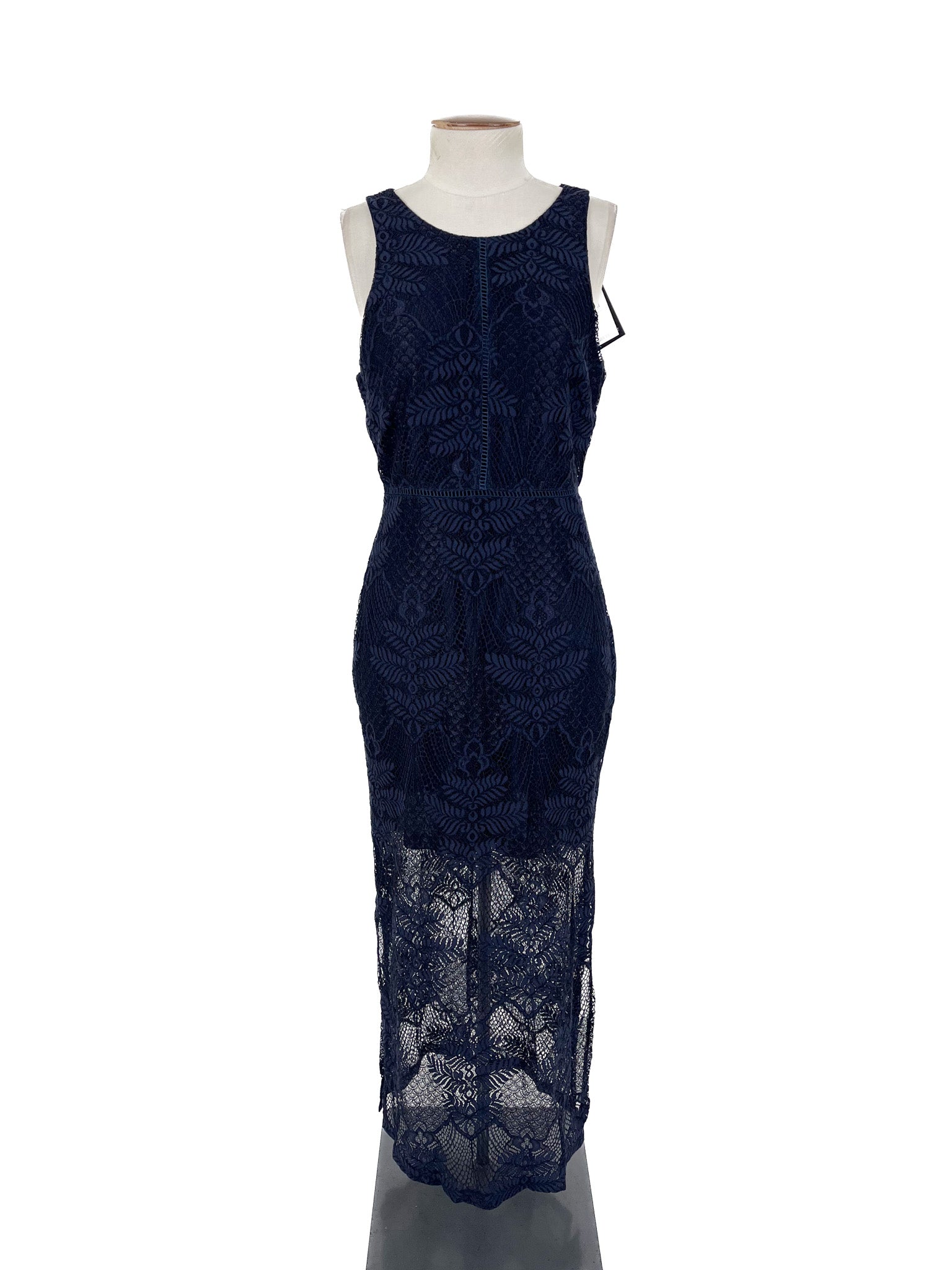 Pagani - Navy Maxi Dress (Size 10)