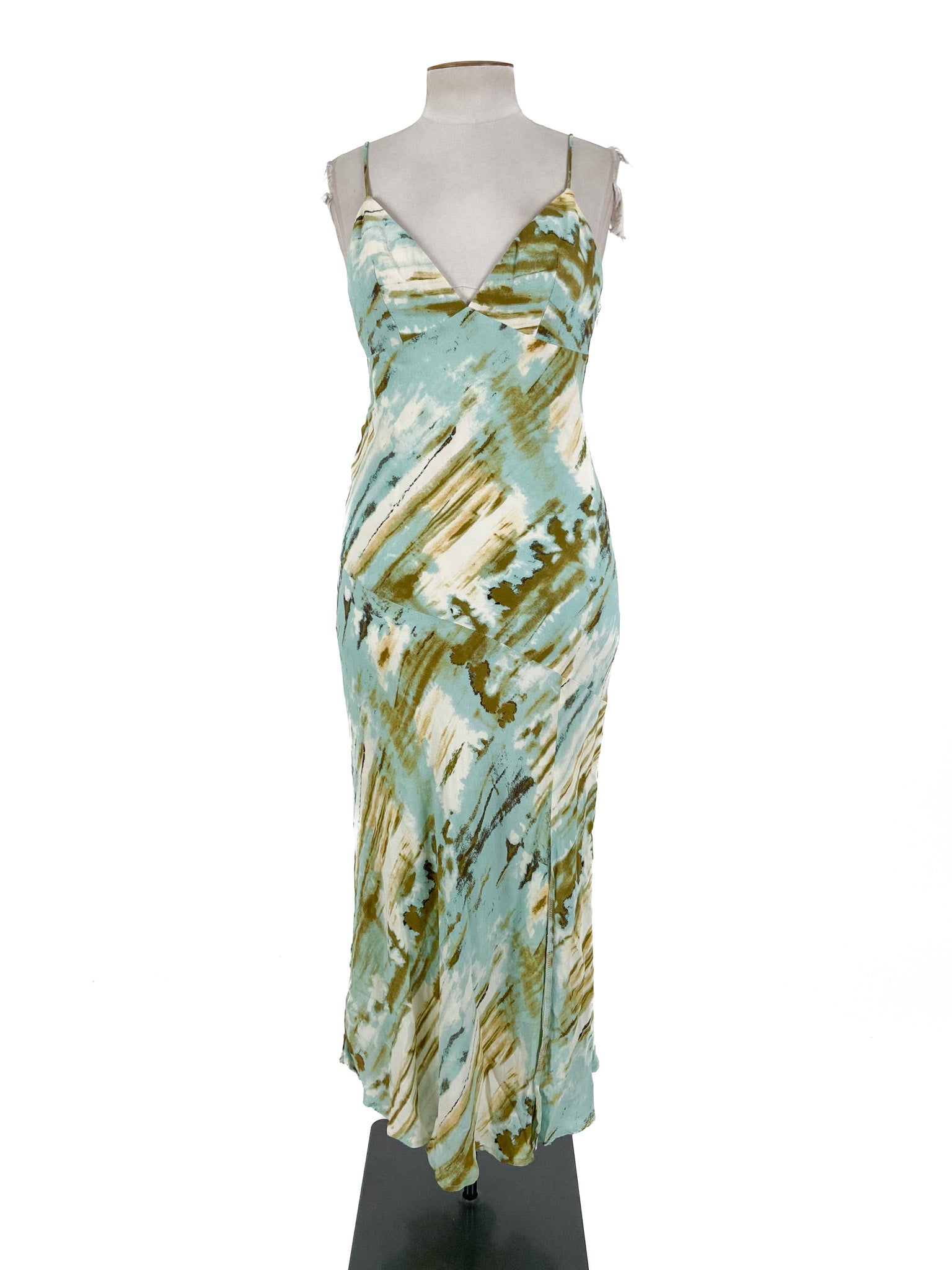 Petal + Pup - Green Maxi Dress (Size 14)