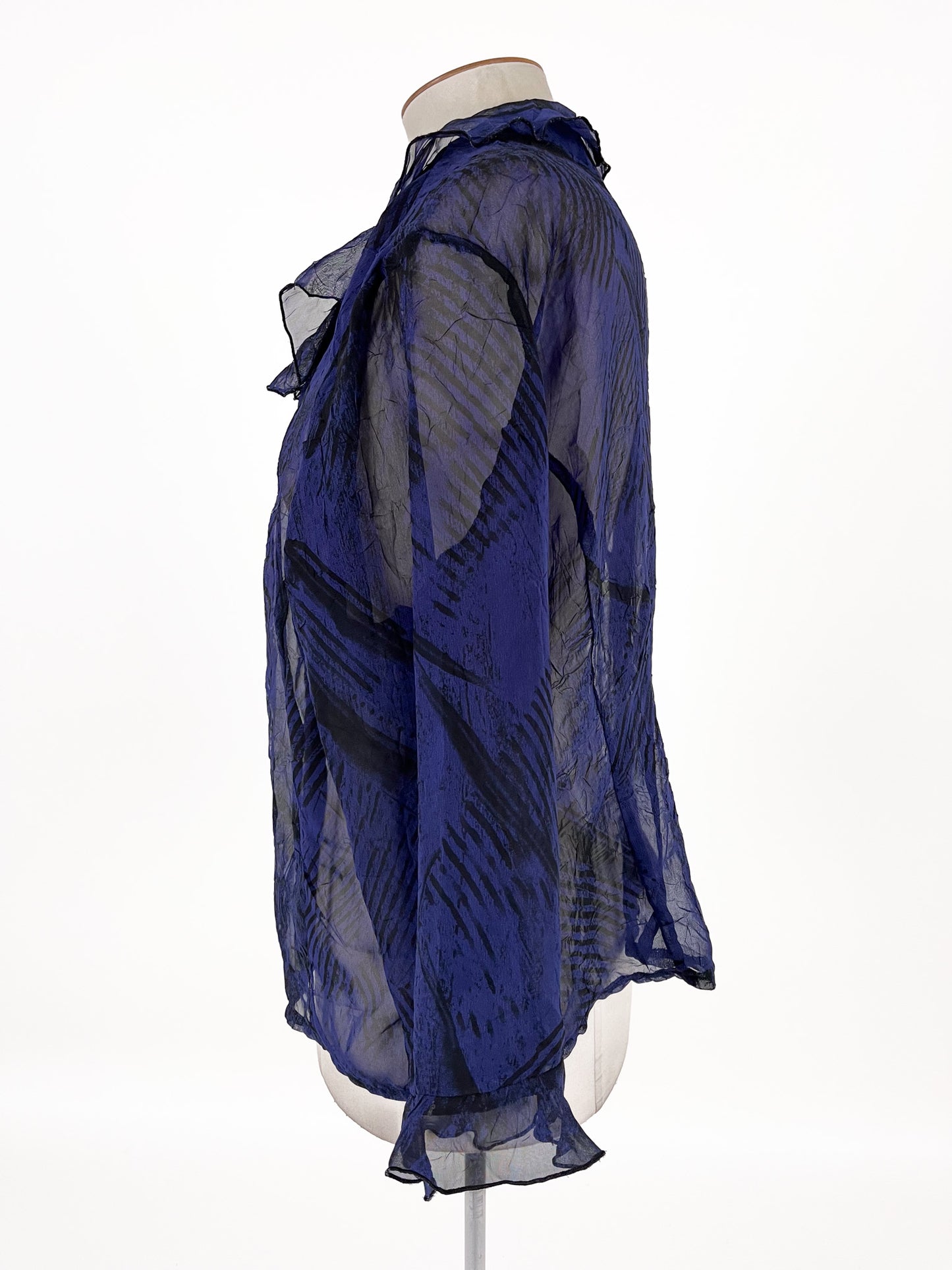 Zia | Blue Workwear Top | Size XL