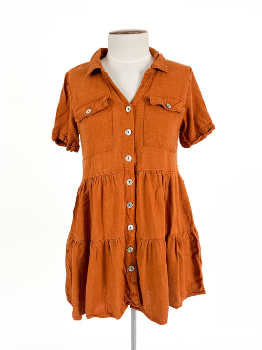 Dotti | Orange Casual Dress | Size 6