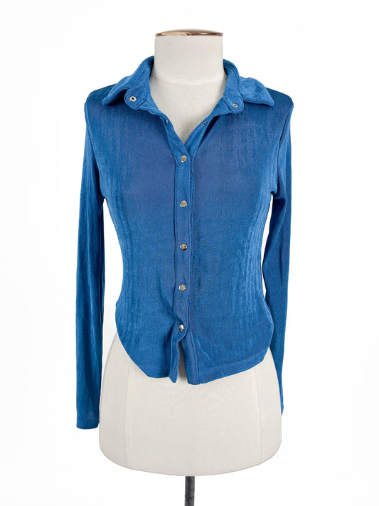 Princess Polly | Blue Casual Top | Size 8