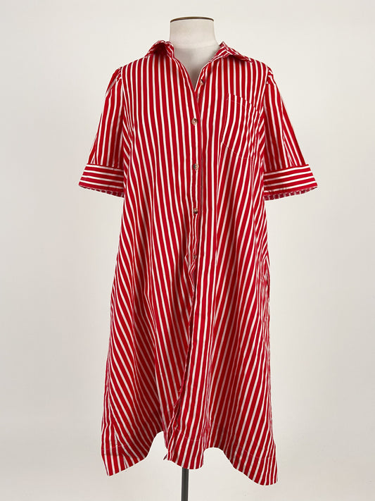 Anthropologie | Red Casual Dress | Size L