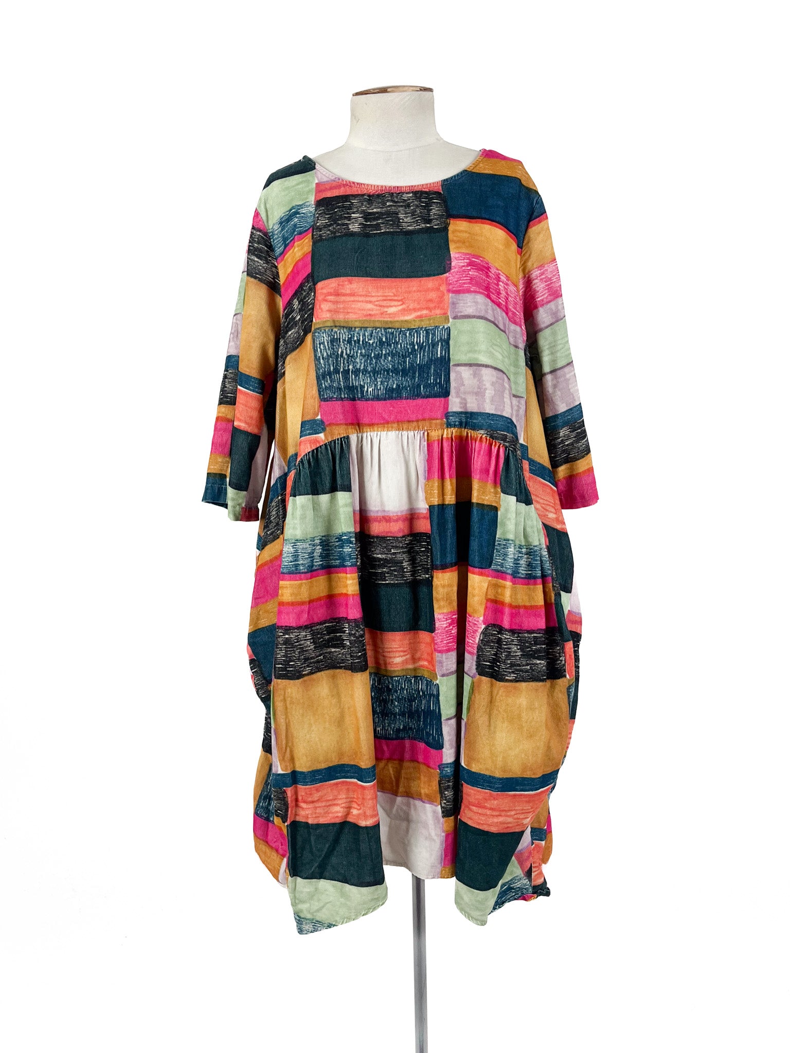 Gorman - Multicoloured Midi Dress (Size 10)
