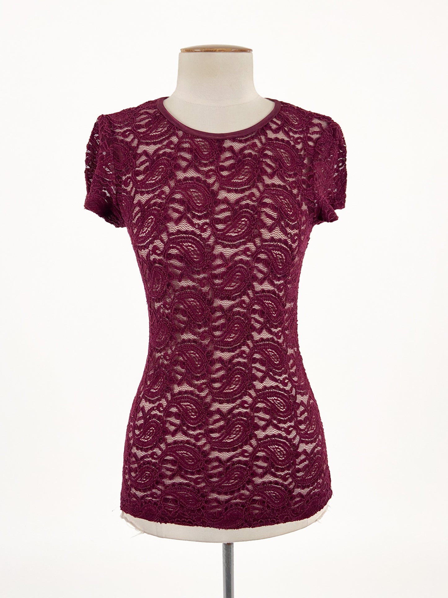 CUE | Red Casual Top | Size 6