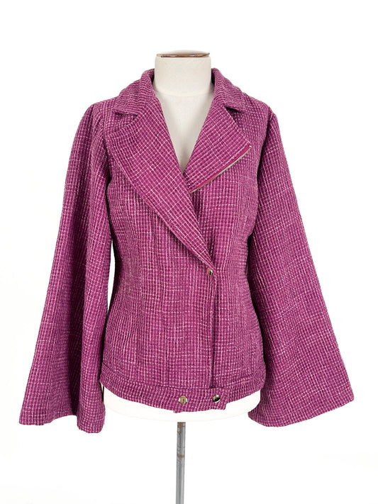 Pia | Purple Workwear Jacket | Size XS