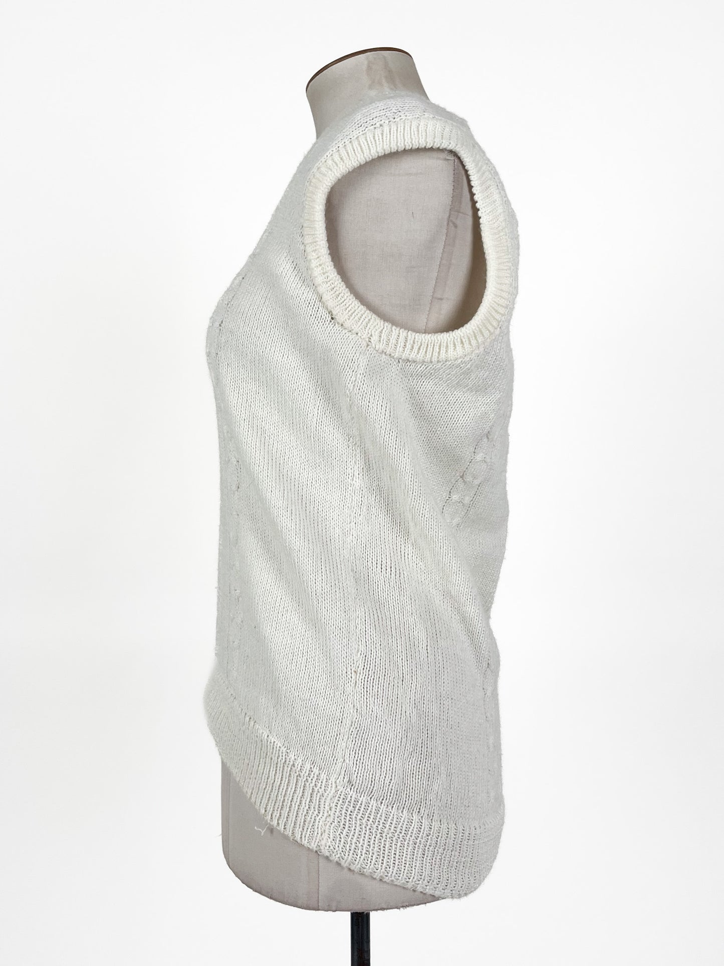 Unknown Brand | White Casual Top | Size L