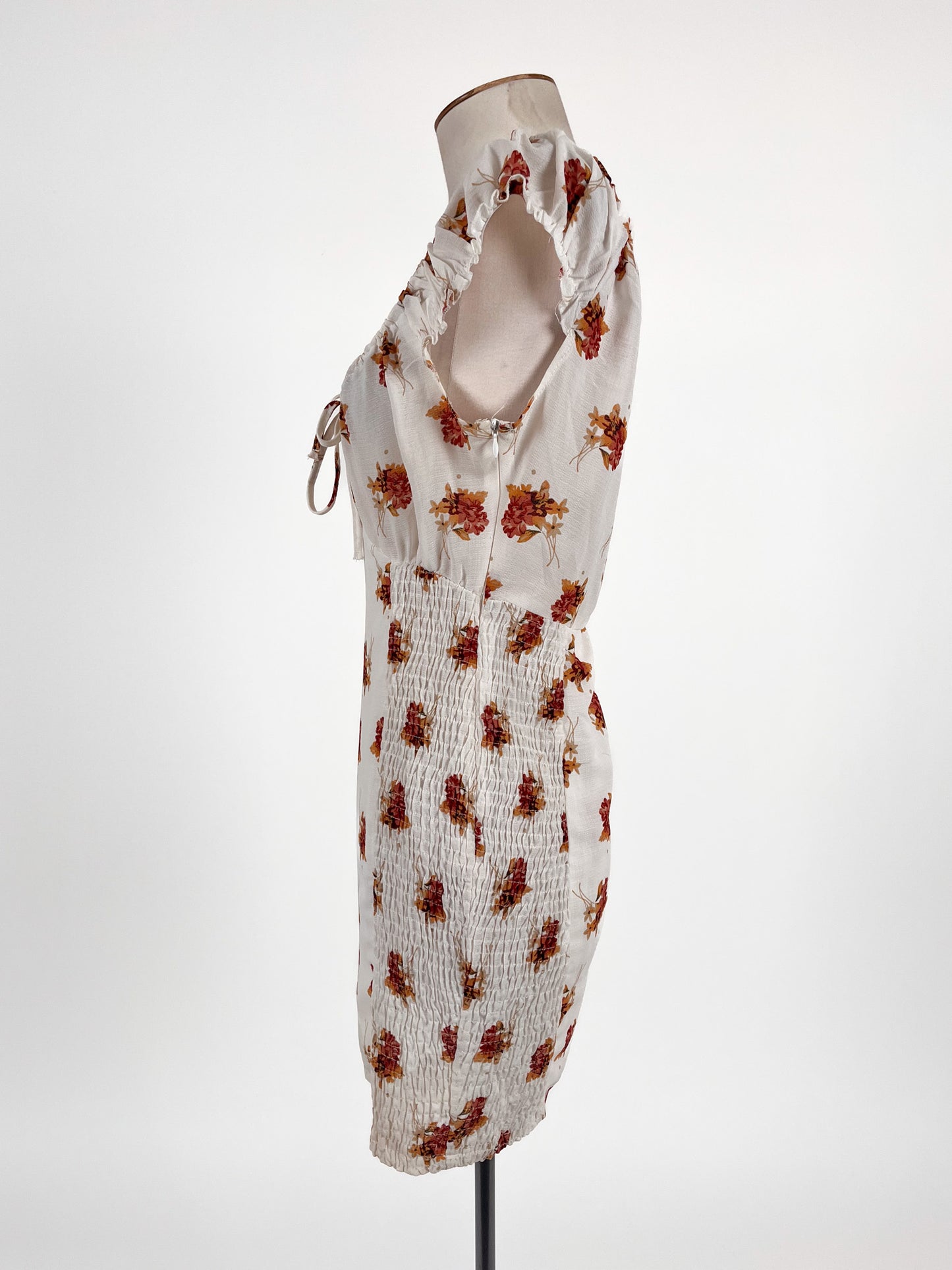 Polly | White Casual Dress | Size 10
