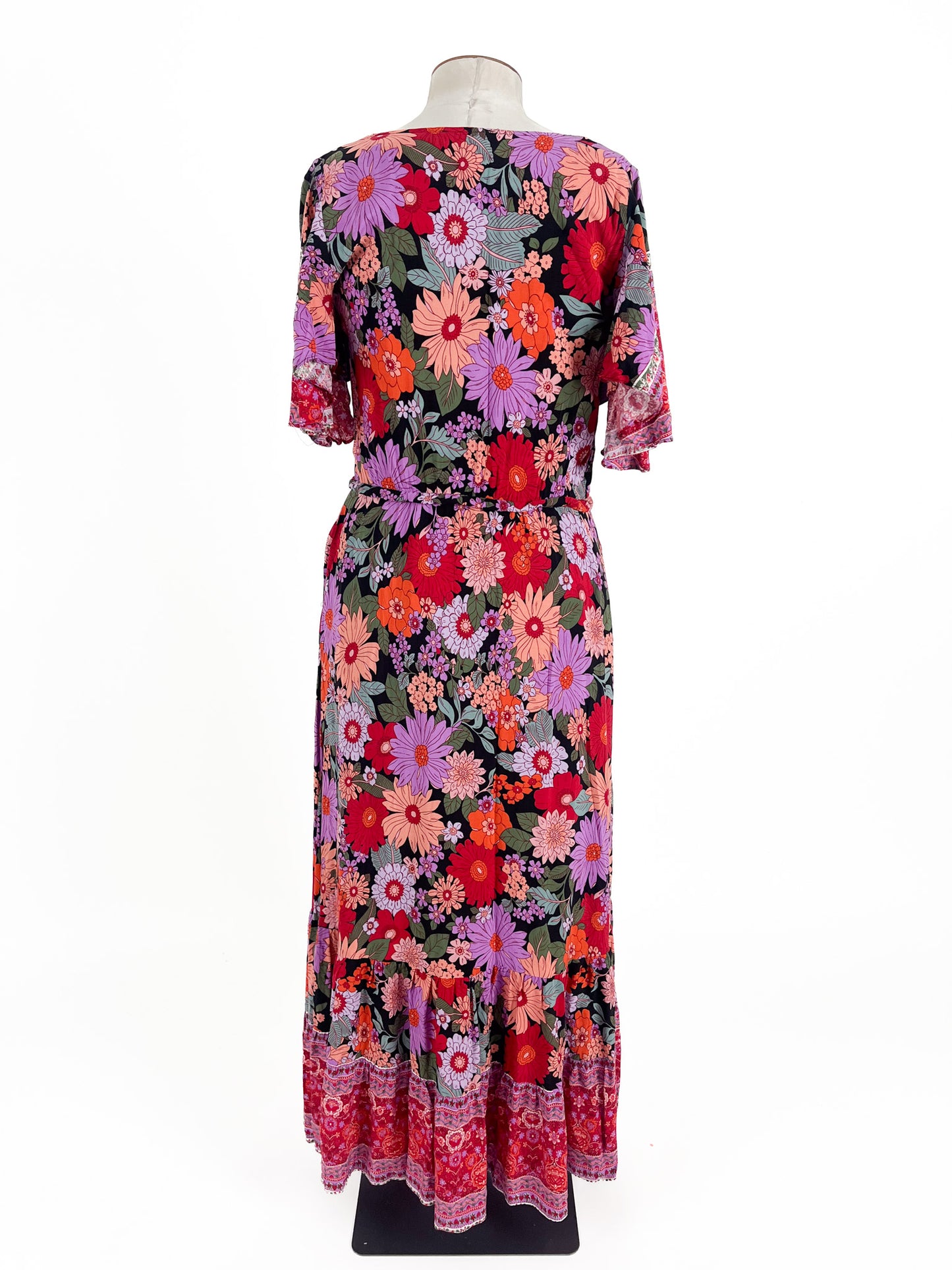 Charlo | Multicoloured Casual Dress | Size 14