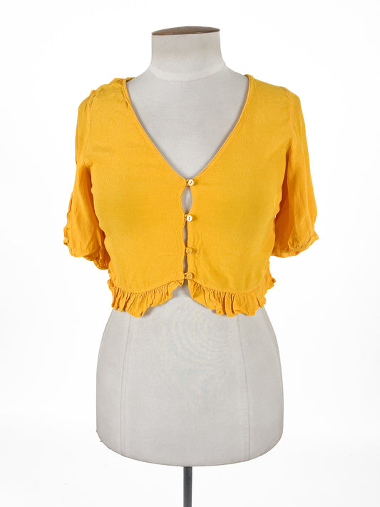 Zara | Yellow Casual Top | Size M