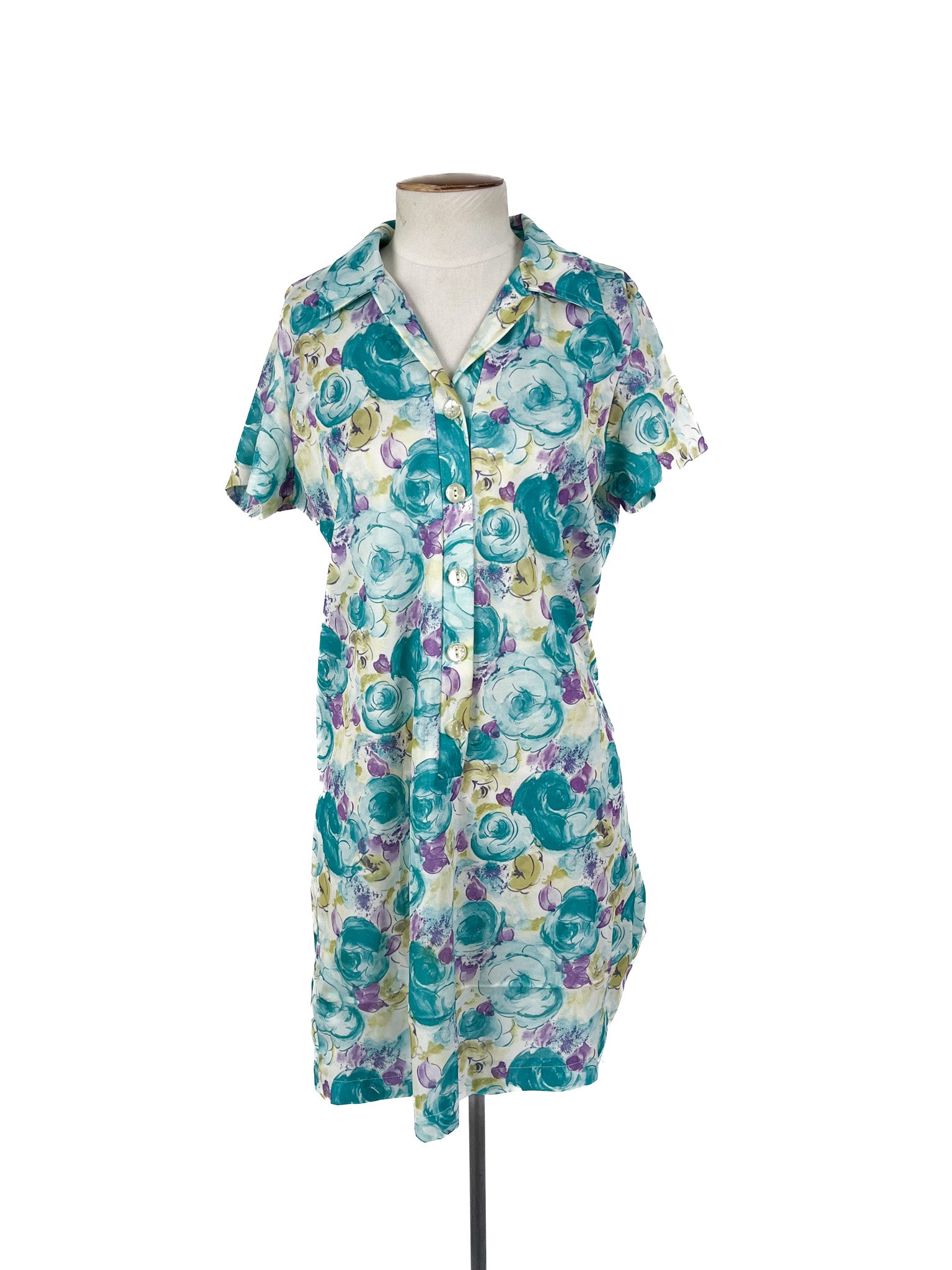 Osti - Multicoloured Mini Dress (Size 14)