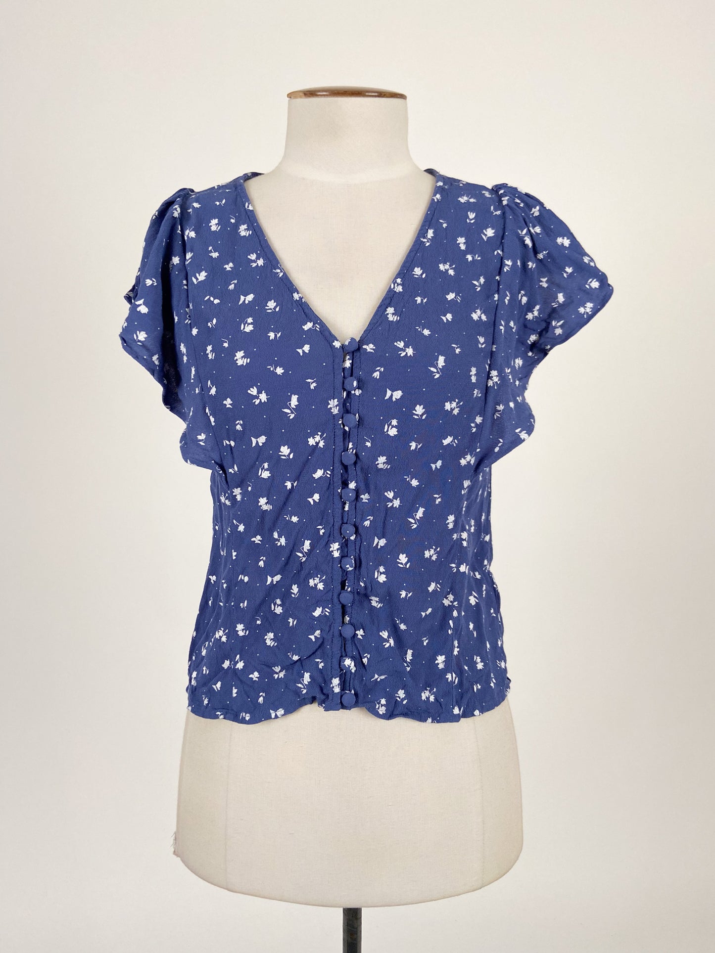 Max | Blue Casual Top | Size 6
