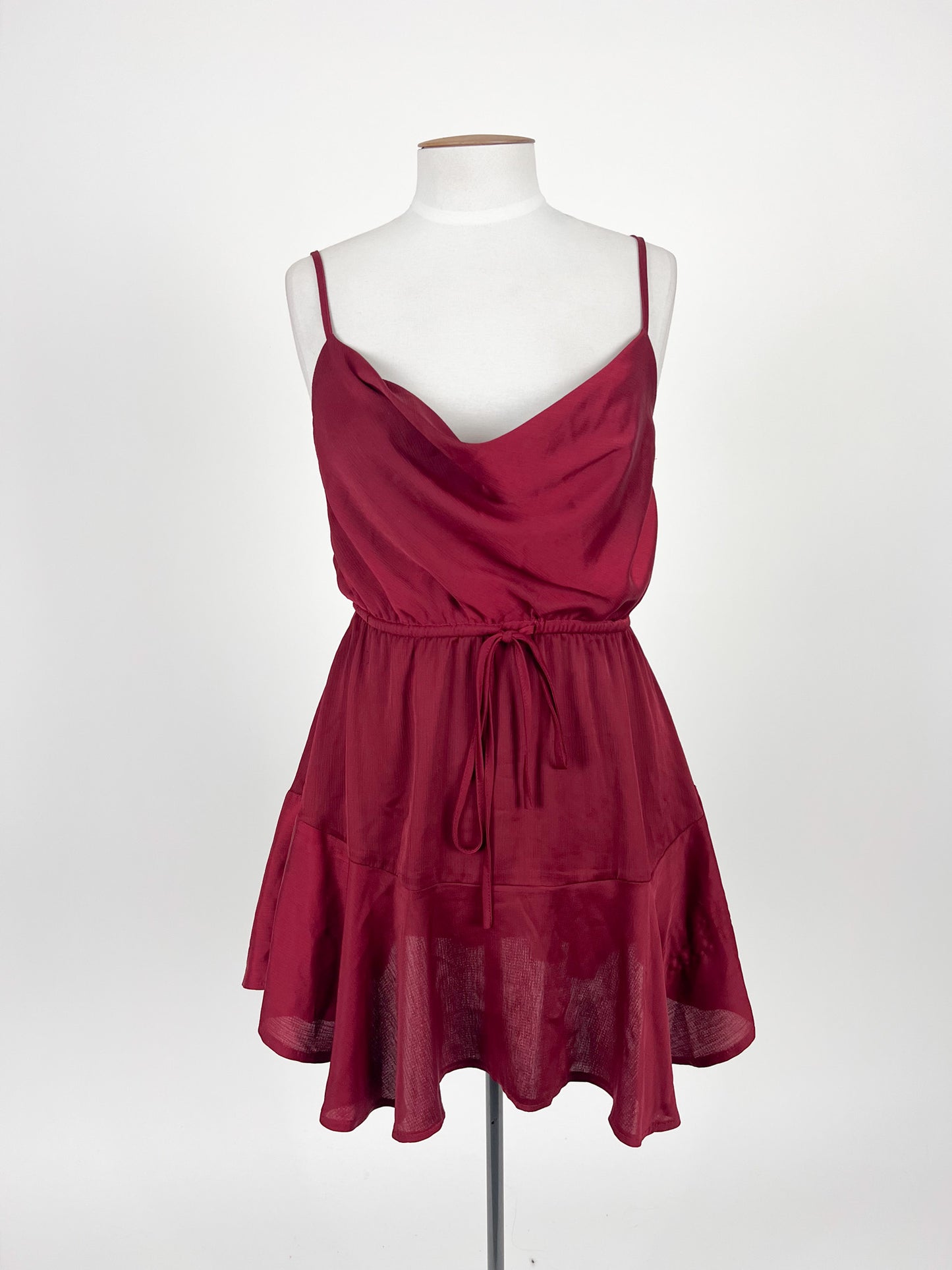 Showpo Red Cocktail Formal Dress Size 10 Again