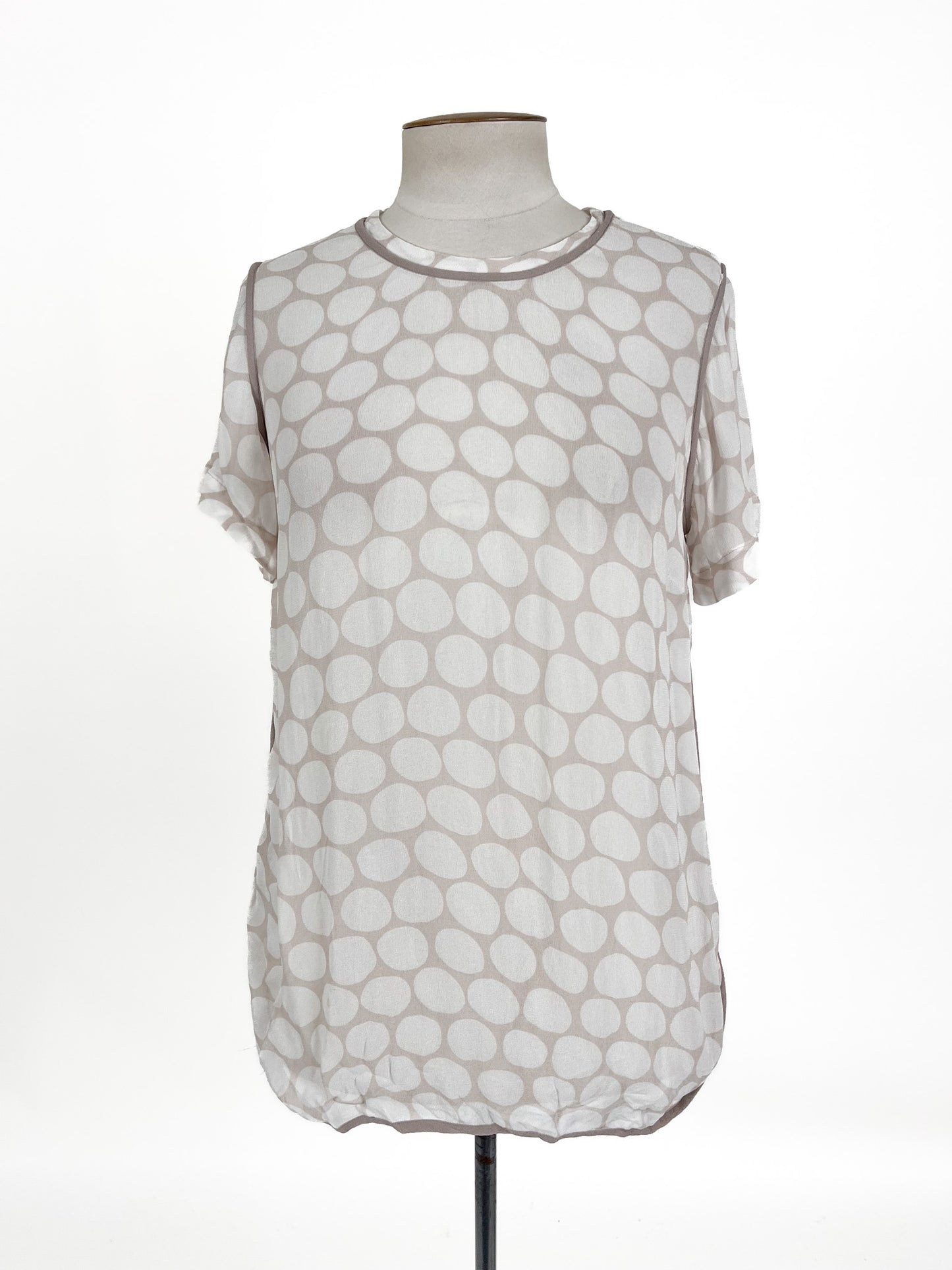 Verge | Beige Casual Top | Size S