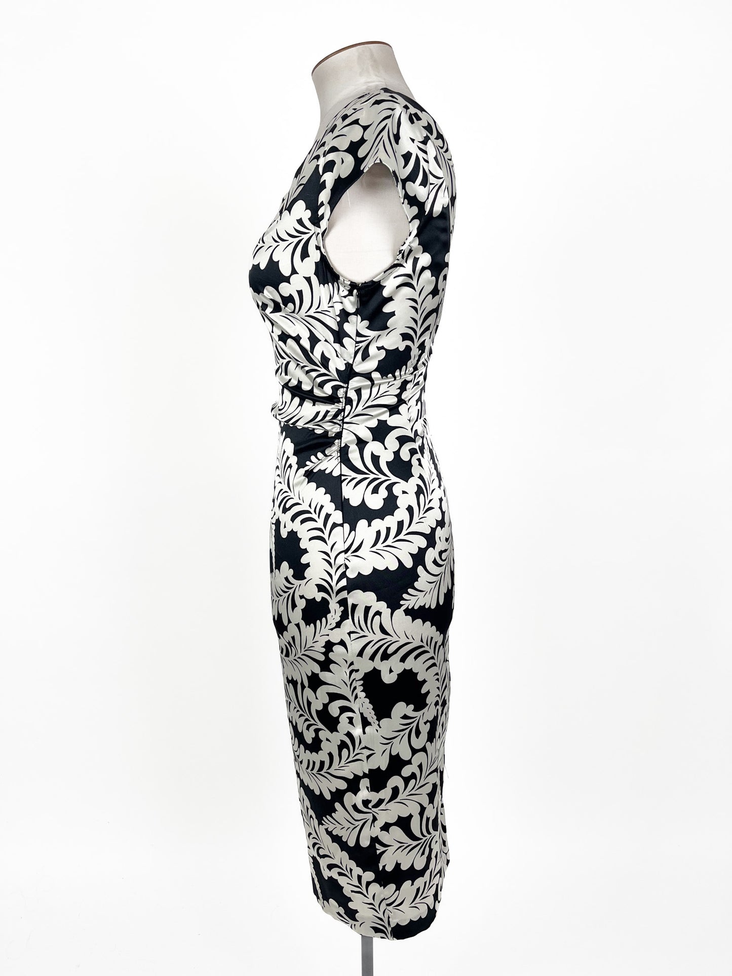 Maggy L | Black Cocktail Dress | Size 8
