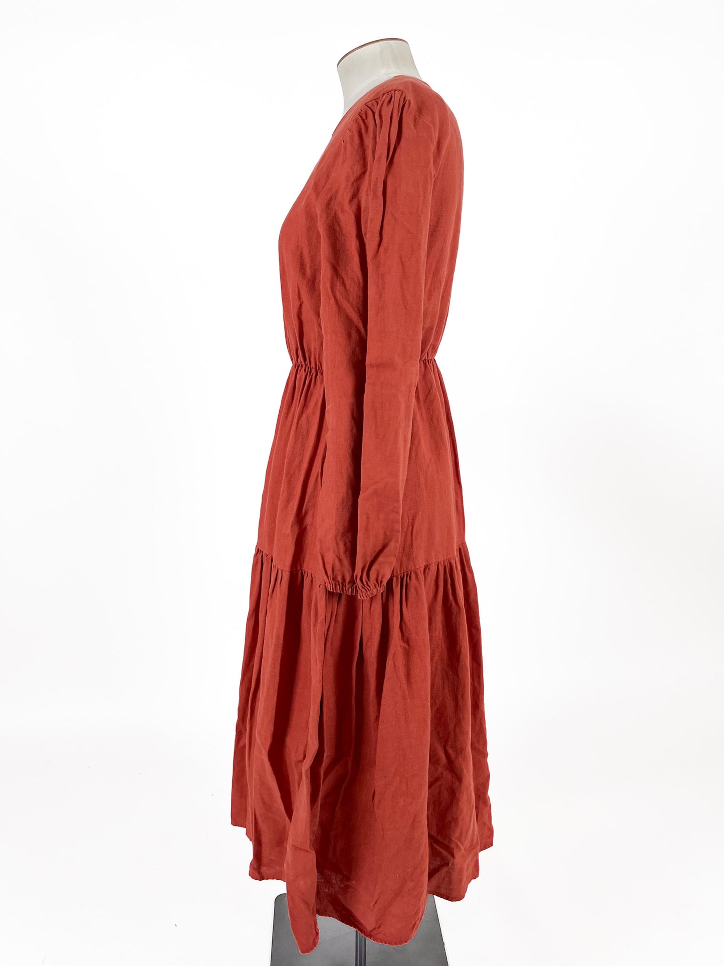 AERE | Orange Casual Dress | Size 12