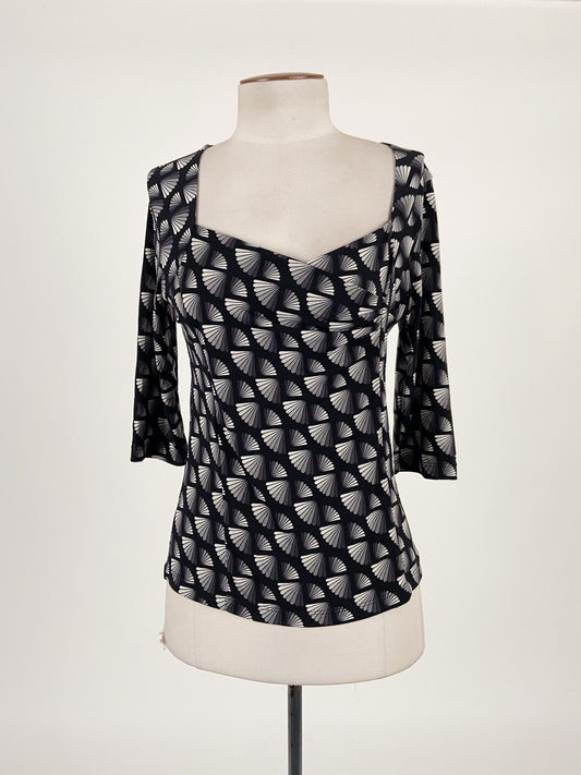 Jigsaw | Multicoloured Workwear Top | Size 8