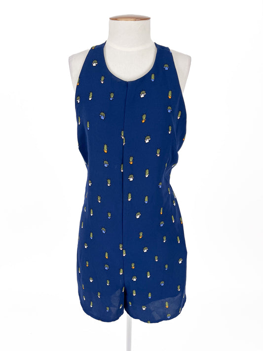 Zara | Navy Casual Playsuit | Size L