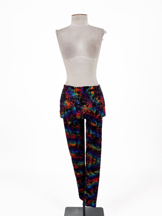 Run Faster | Multicoloured Casual Activewear Bottom | Size S