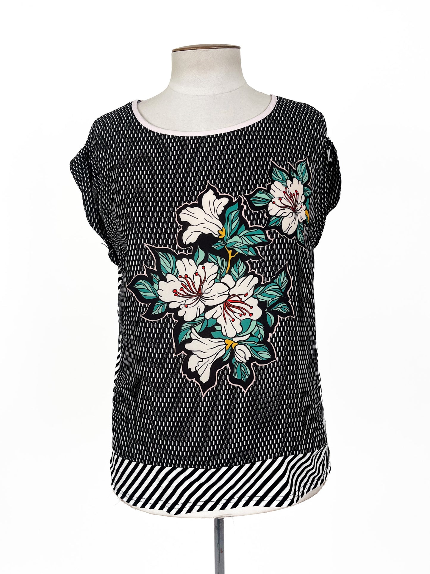 Madly Sweetly | Multicoloured Casual Top | Size 10
