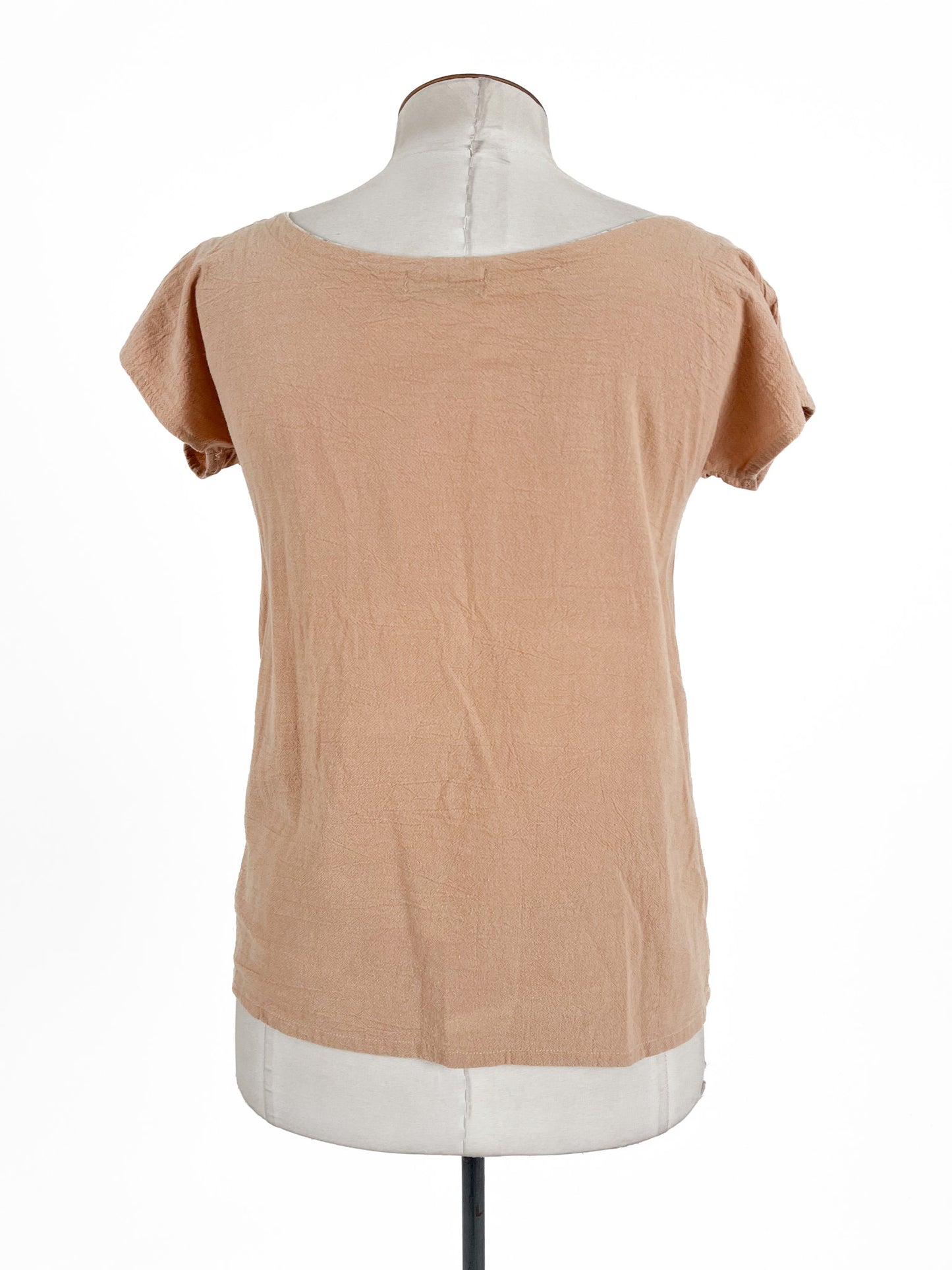 Rummage Style | Beige Workwear Top | Size 12