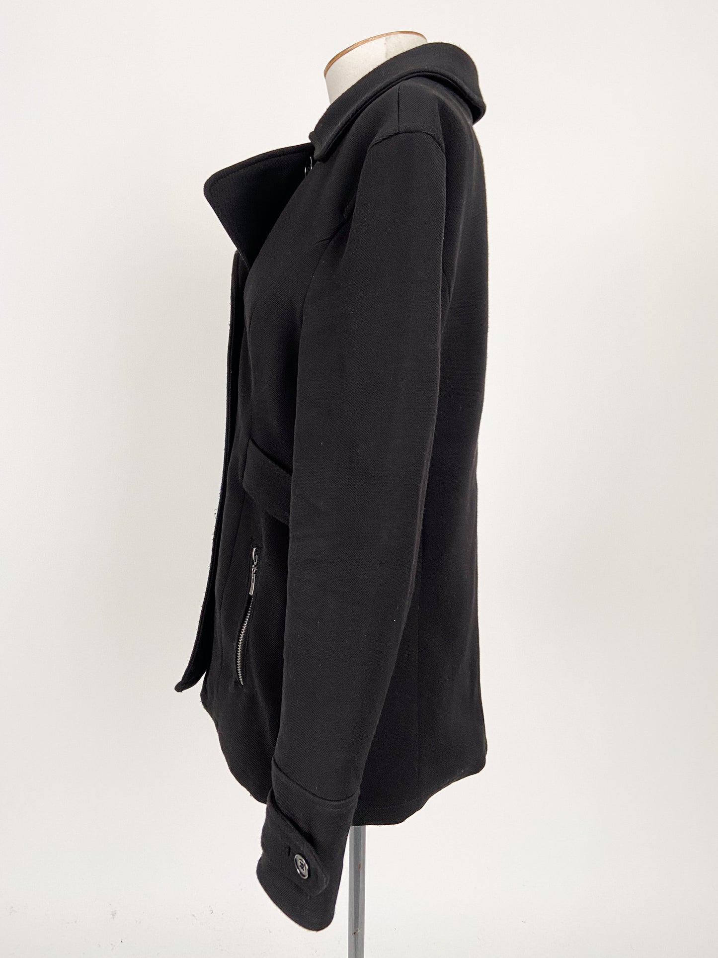 Jeanswest | Black Casual/Workwear Coat | Size 10