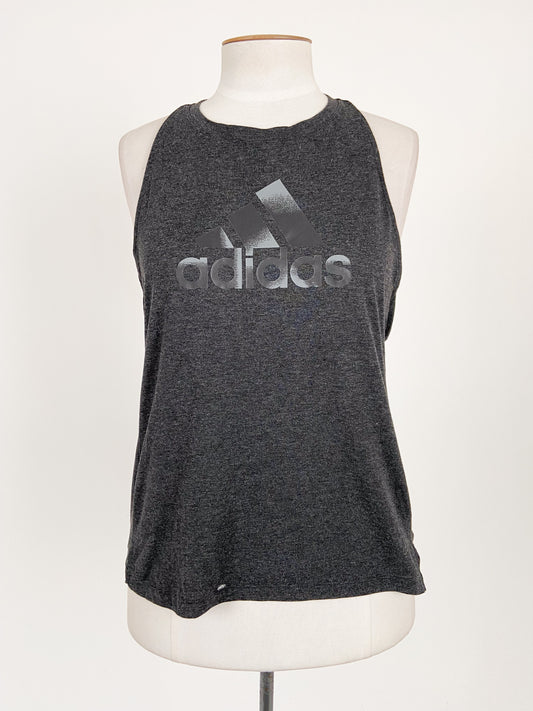 Adidas | Grey Casual Activewear Top | Size L