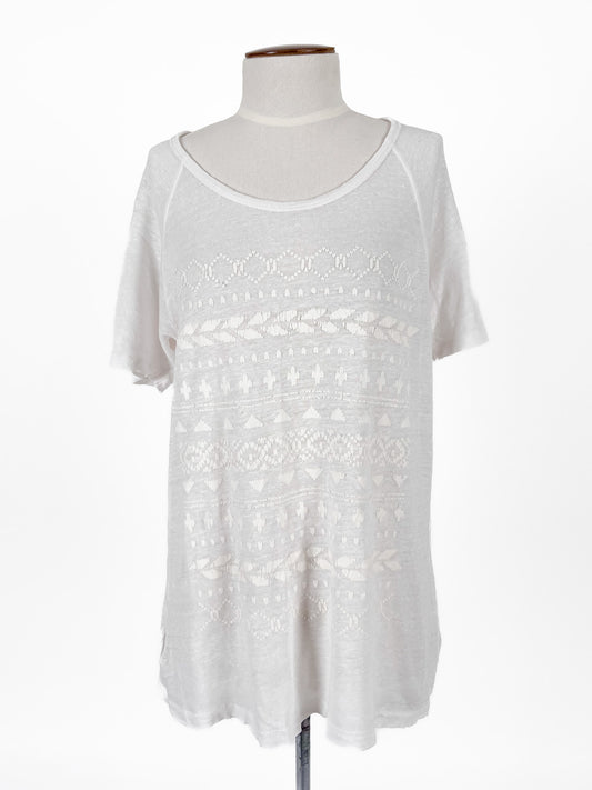 Country Road | White Casual Top | Size S