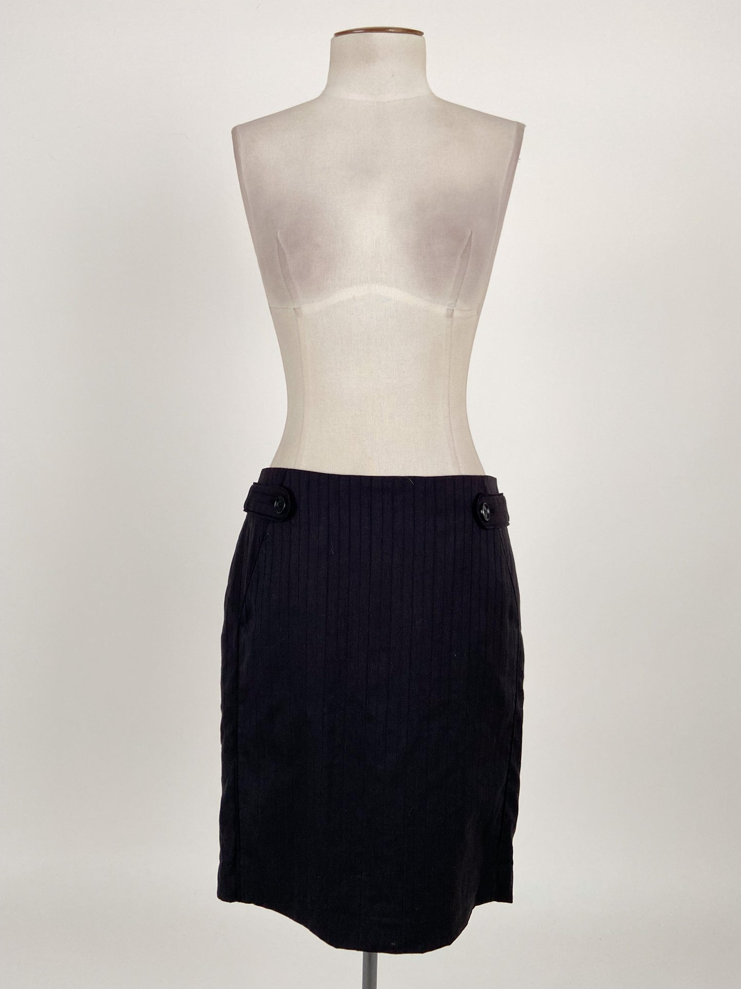 Marcs | Black Casual/Workwear Skirt | Size 8