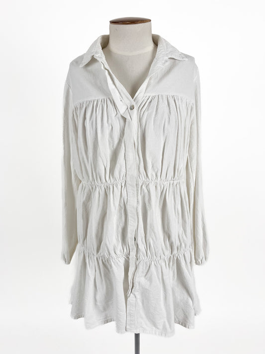 Beginning Boutique | White Casual Dress | Size 8