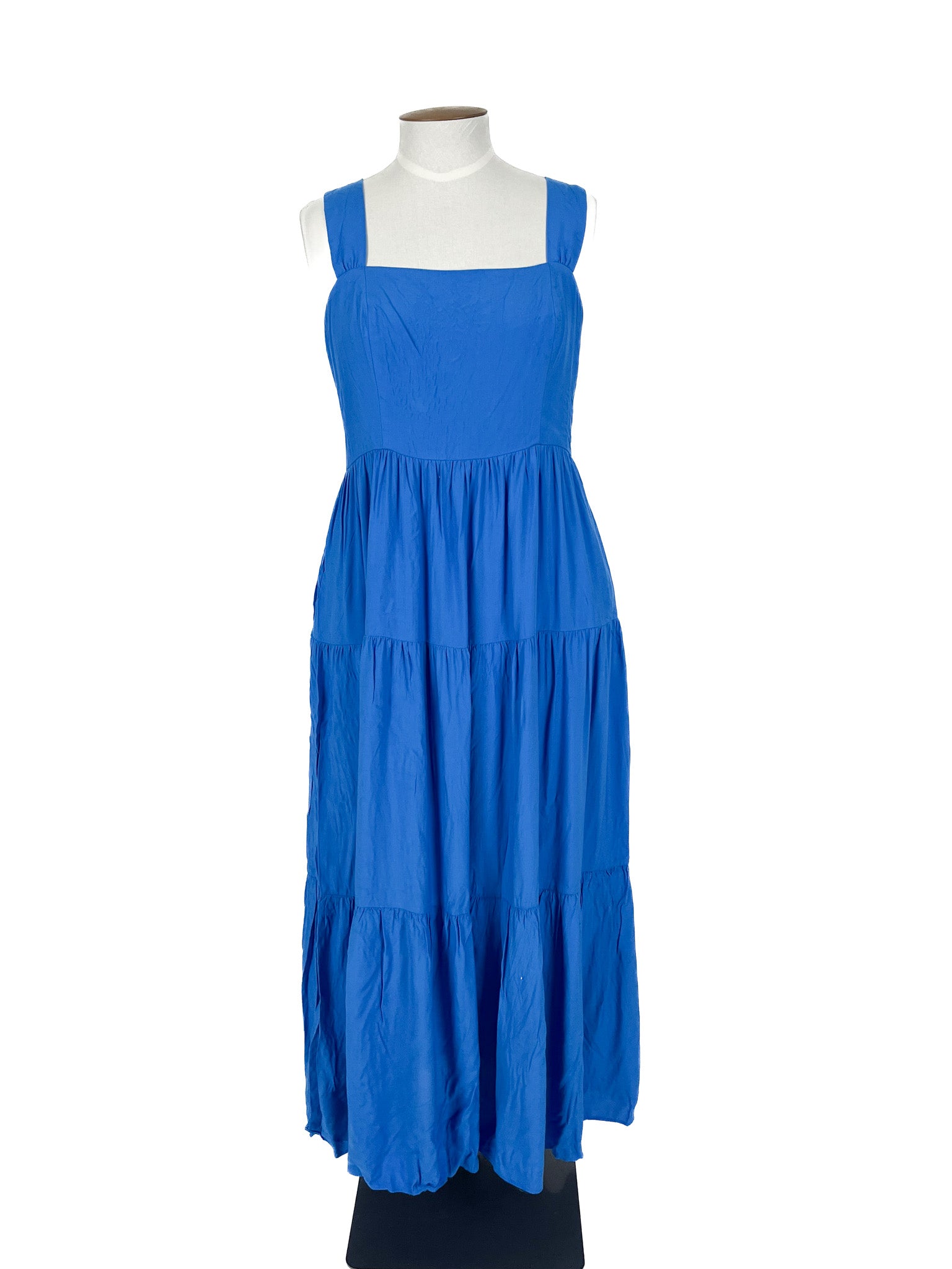 Whistle - Blue Midi Dress (Size 14)