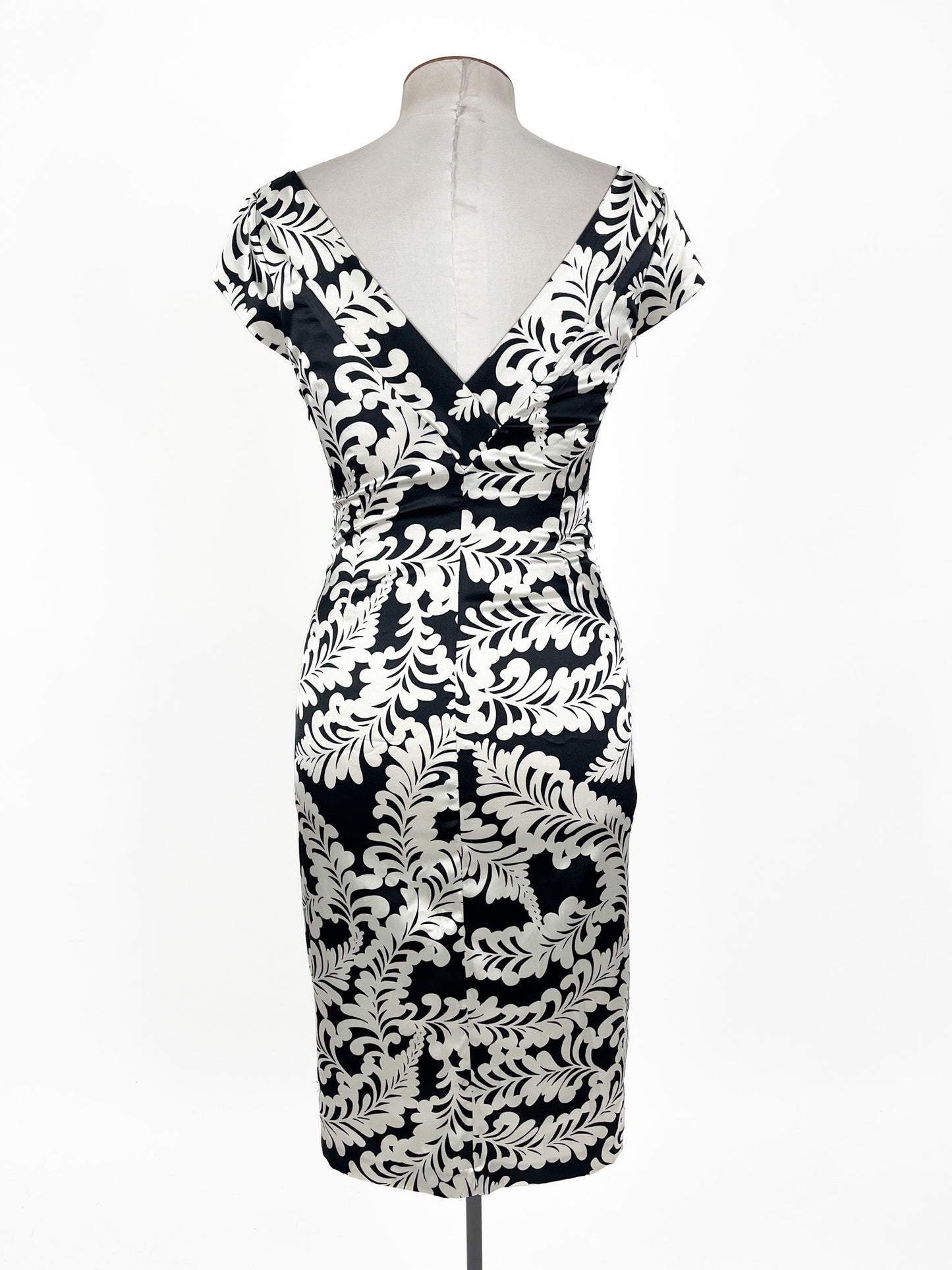 Maggy L | Black Cocktail Dress | Size 8