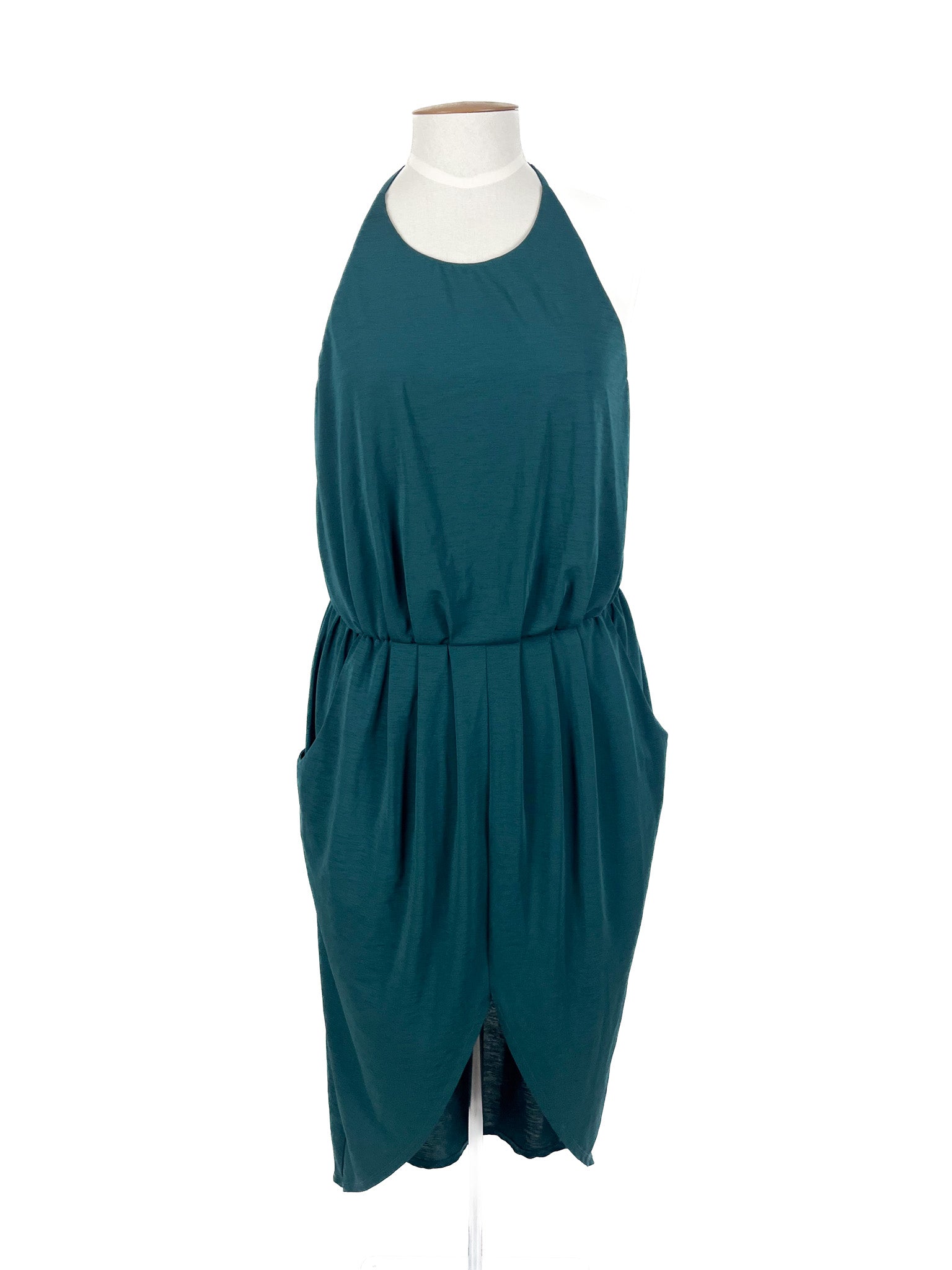 HQ - Green Midi Dress (Size XL)