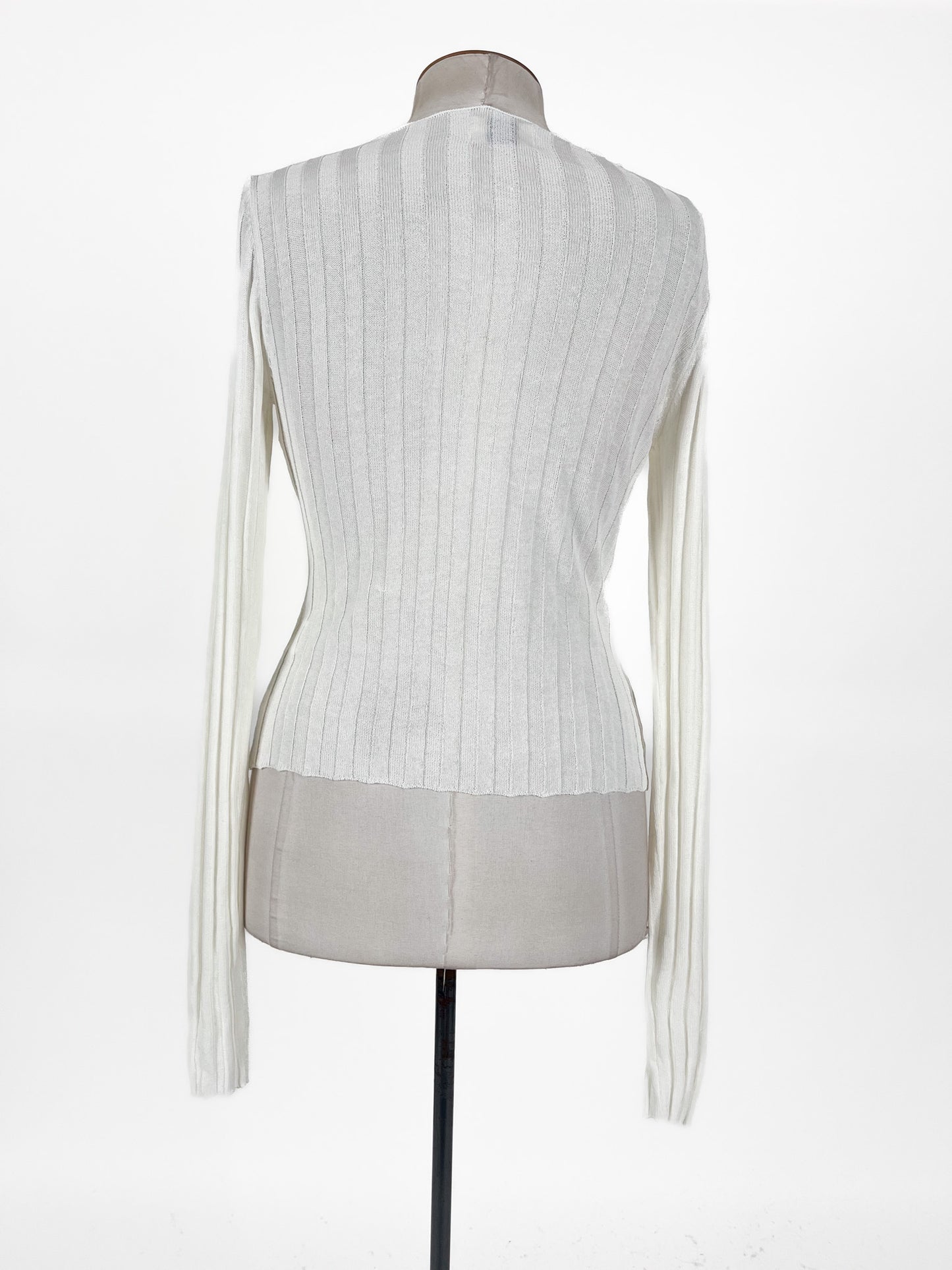 Dissh | White Casual Top | Size L