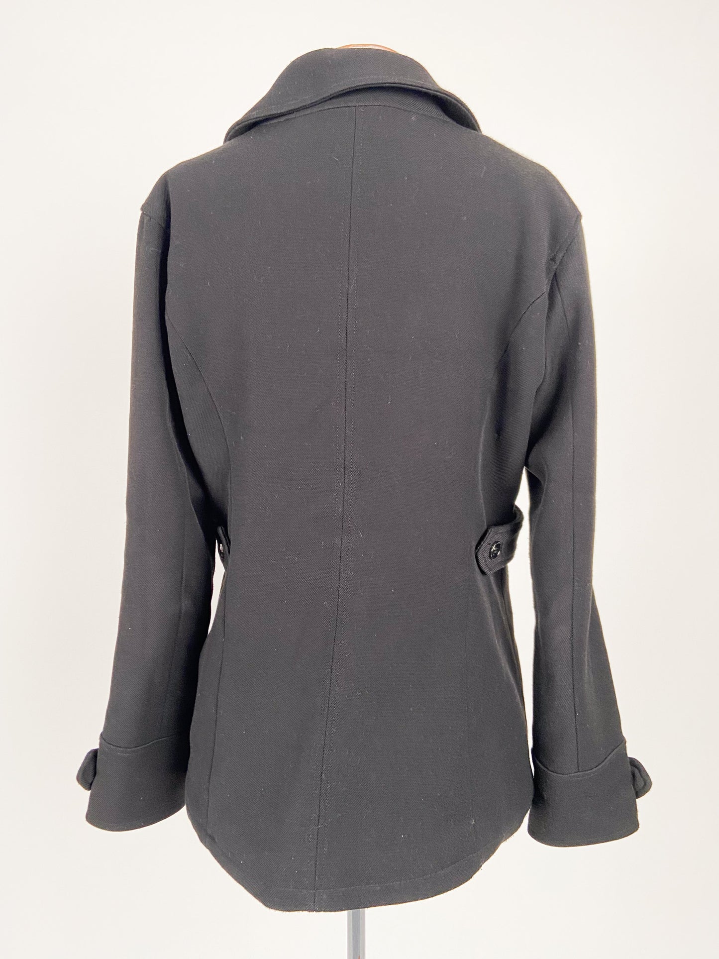 Jeanswest | Black Casual/Workwear Coat | Size 10