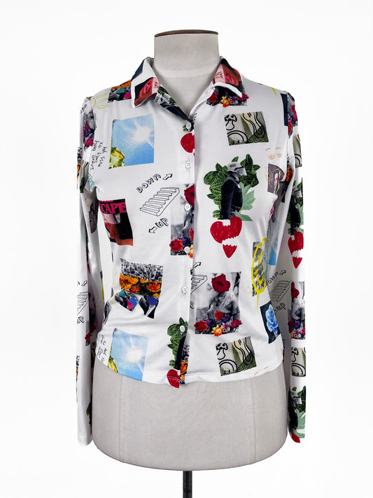 Neonhart | Multicoloured Casual Top | Size M