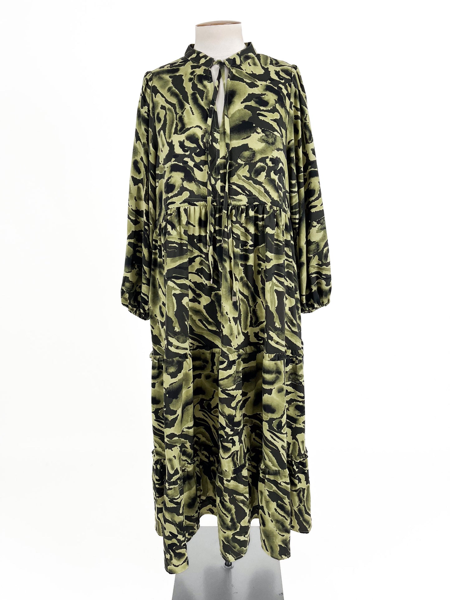 Eb & Ive | Green Casual Dress | Size M