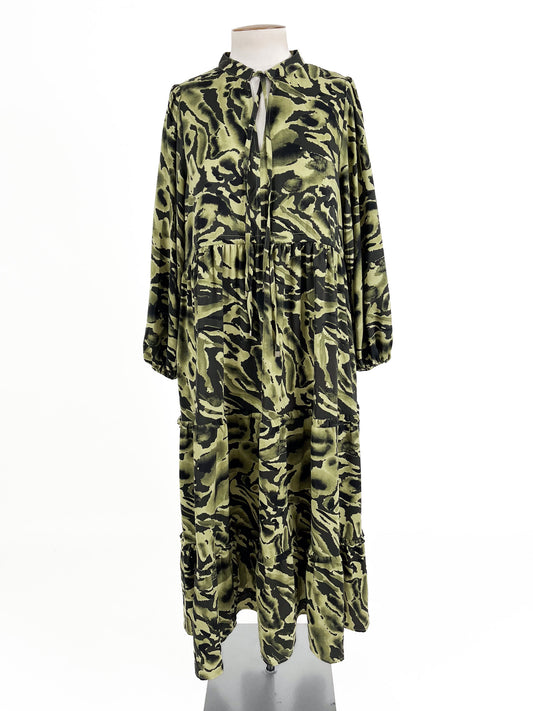 Eb & Ive | Green Casual Dress | Size M
